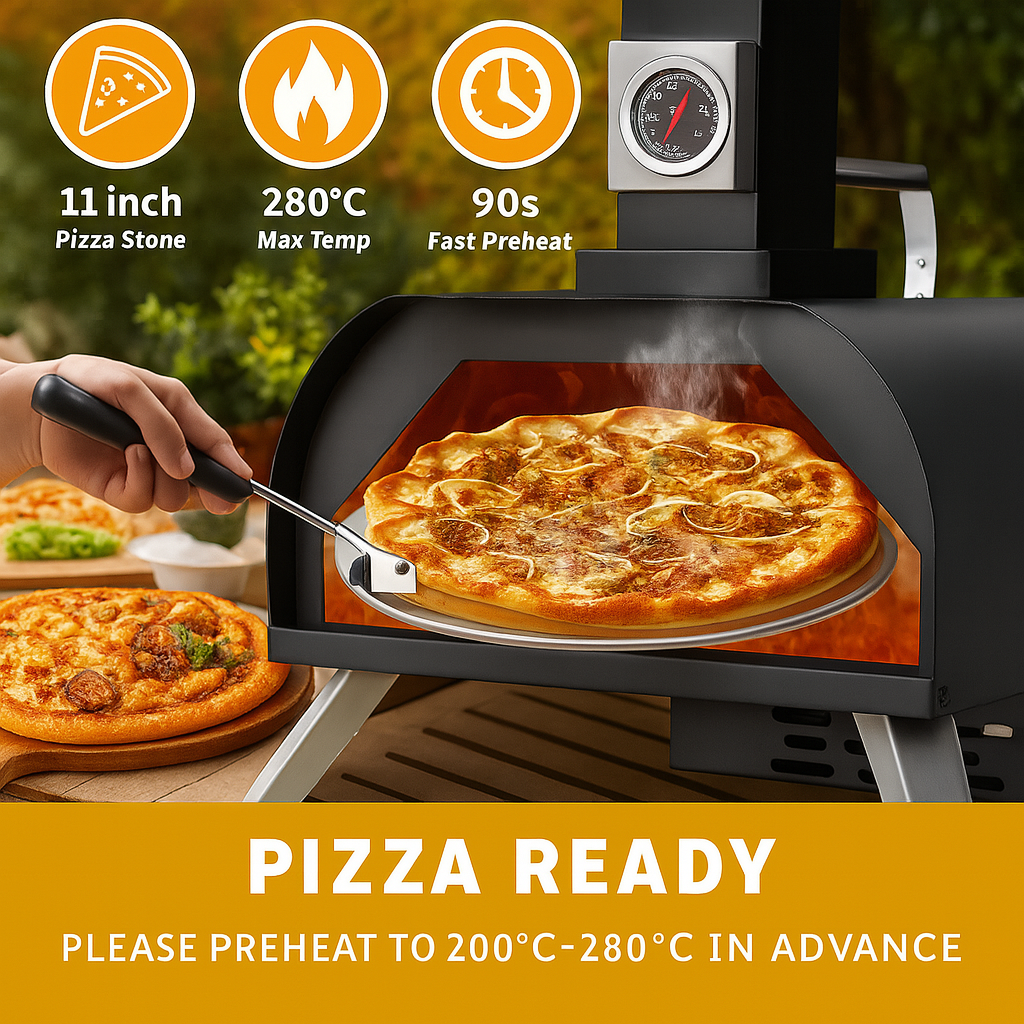 11inch Pizza Oven with Pizza Peel