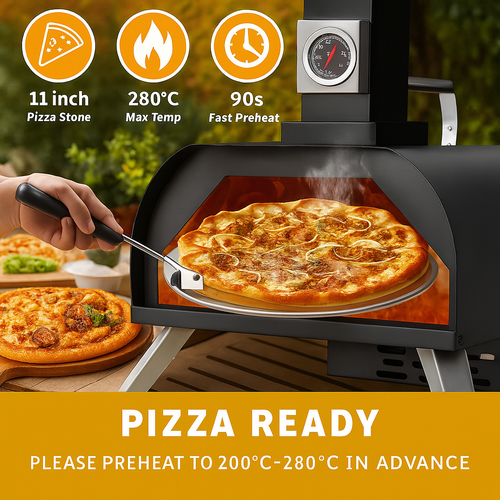 11inch Pizza Oven with Pizza Peel