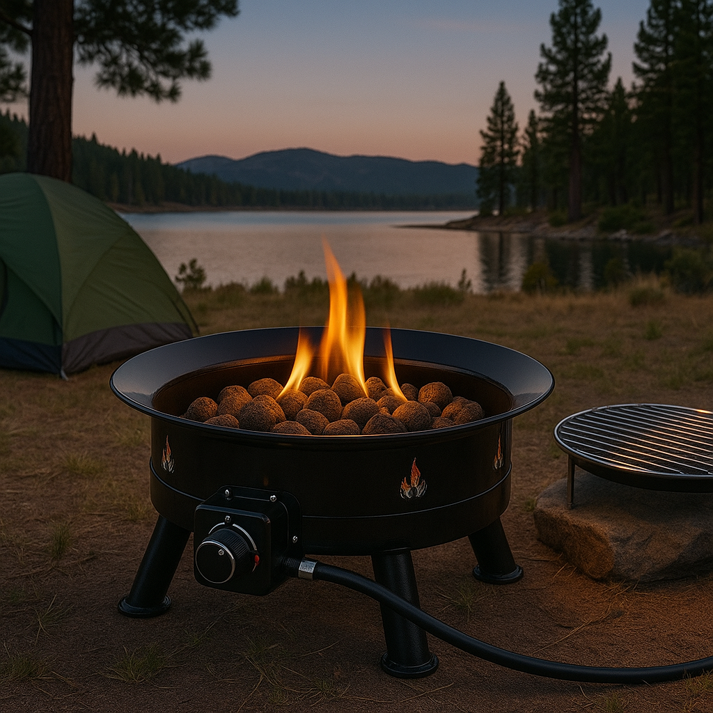 Gas BBQ Pit & Grill