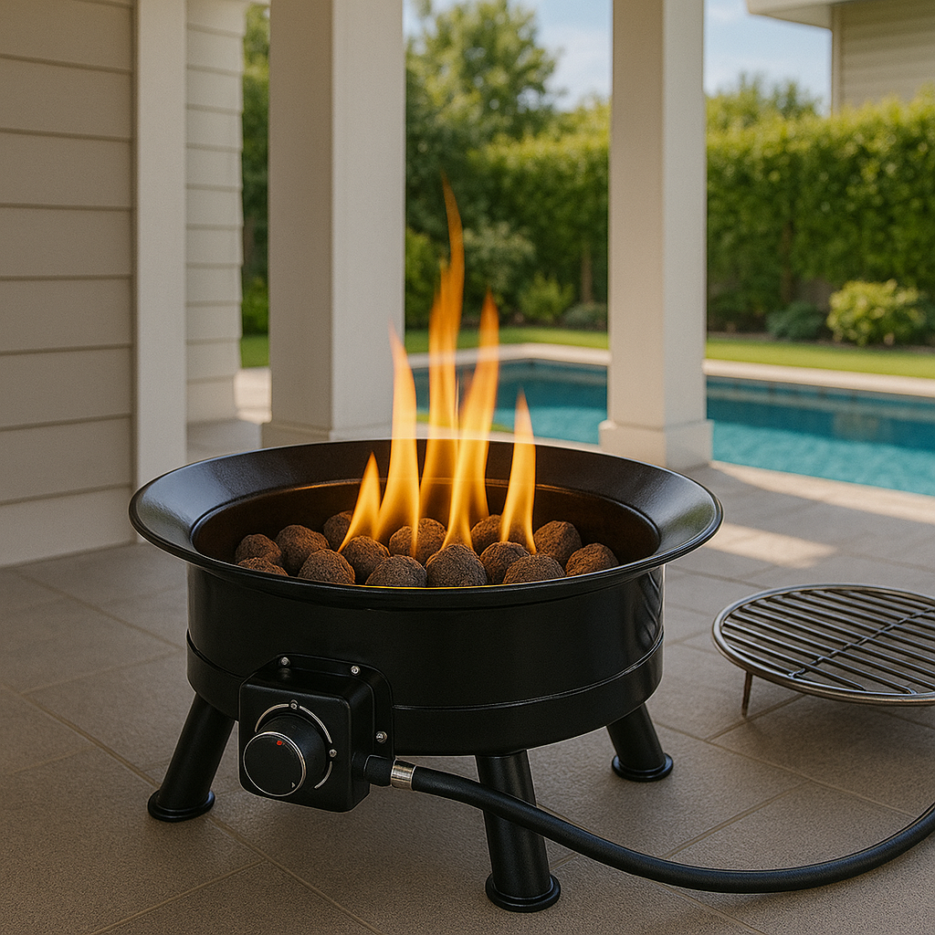 Gas BBQ Pit & Grill