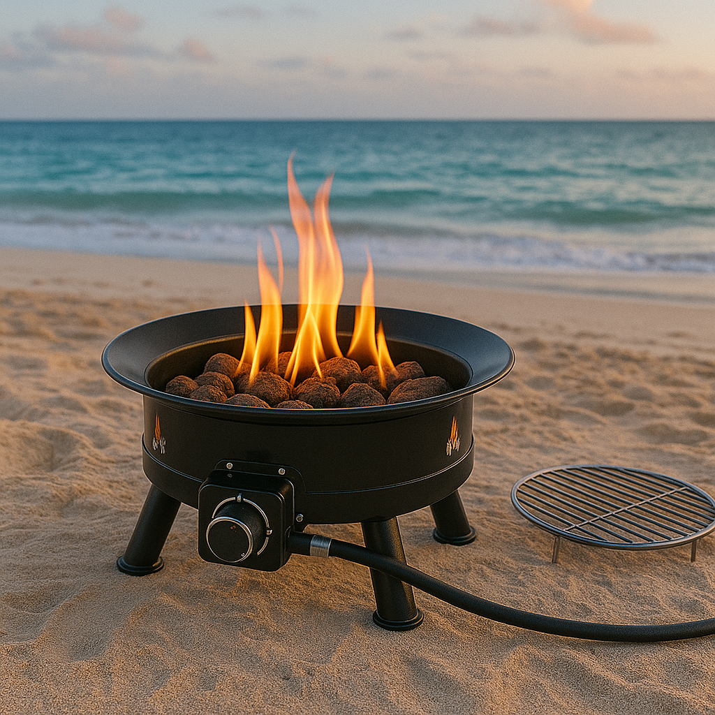 Gas BBQ Pit & Grill