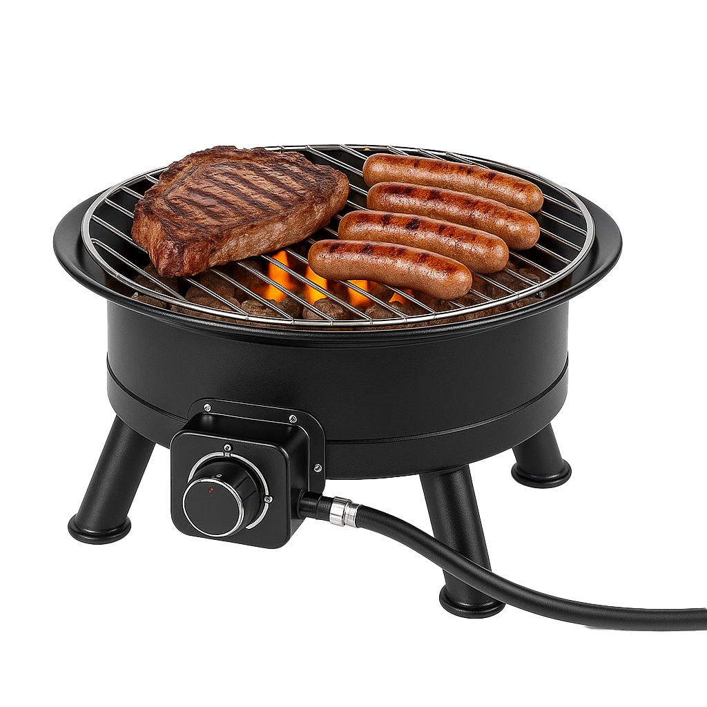 Gas BBQ Pit & Grill