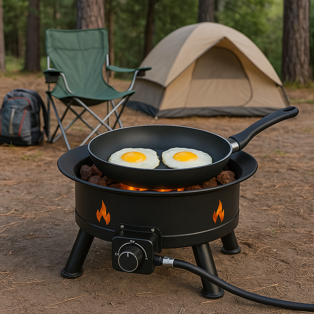 Gas BBQ Pit & Grill