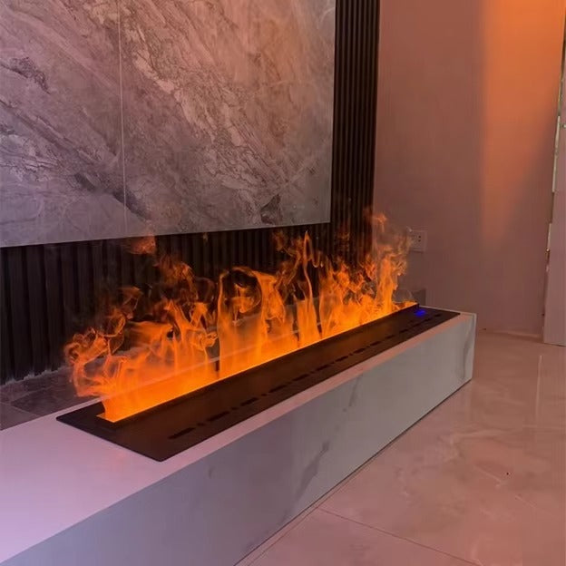 MirageFlame Linear Water-Vapor Electric Fireplace — 70cm